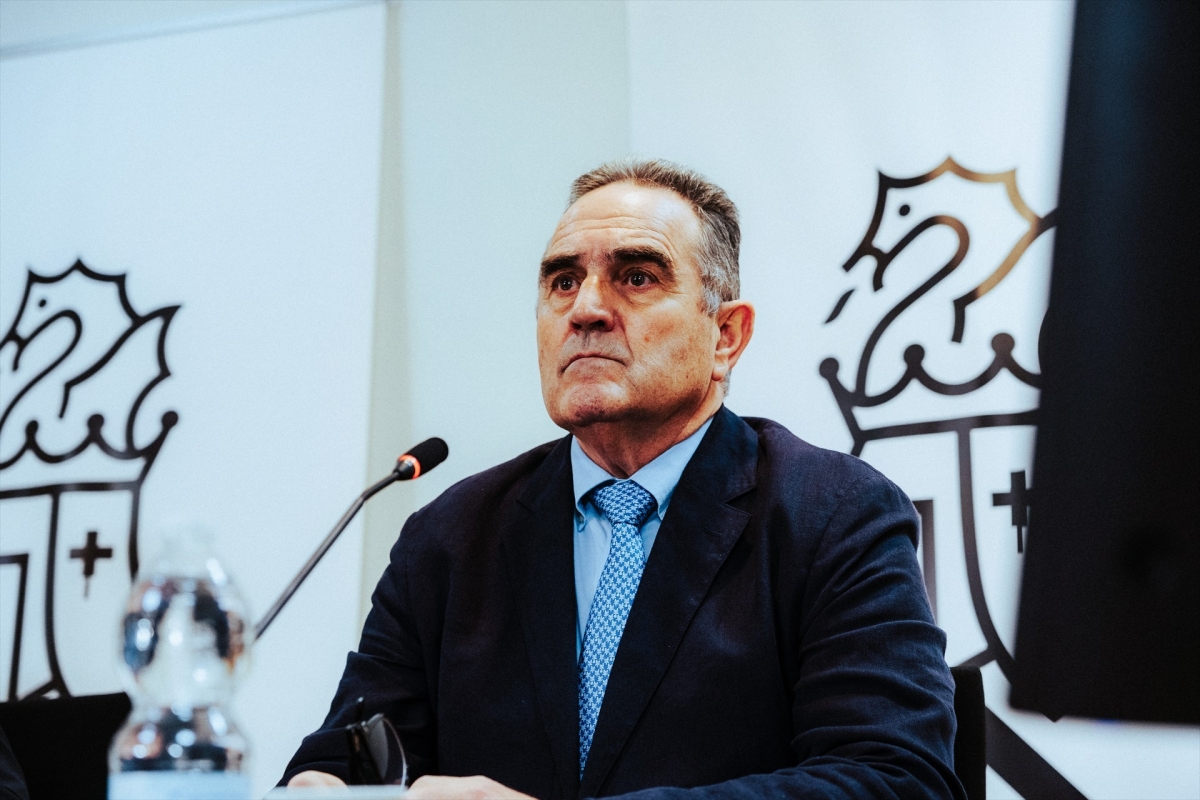 Francisco Gan Pampols, el día de su despedida. - Foto: ROBERTO PLAZA/EP Francisco Gan Pampols, el día de su despedida.