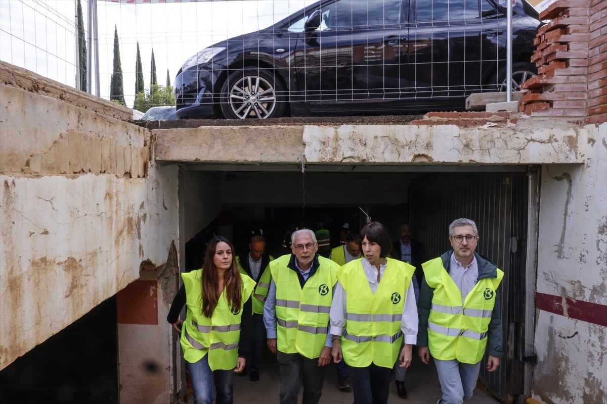 Visita de Diana Morant a Picanya el pasado viernes. - Foto: ROBER SOLSONA/EP Visita de Diana Morant a Picanya el pasado viernes.