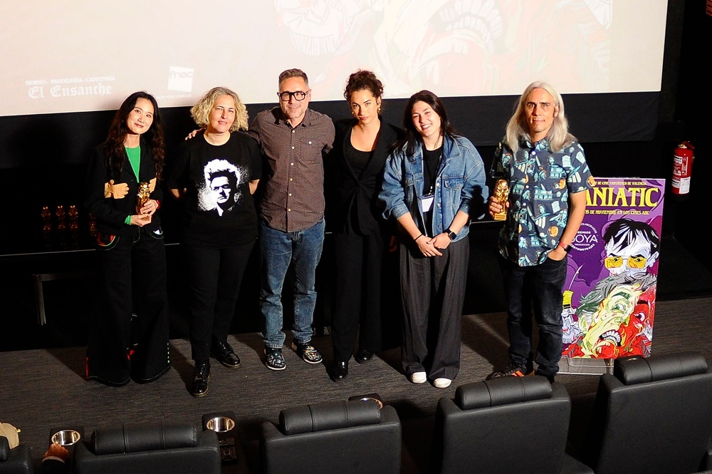 Los directores valencianos Moisés Romera y Marisa Crespo, grandes ganadores del festival de cine Maniatic