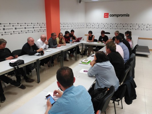 Compromís buscará el pacto Podemos-EU al Congreso y negociará con el PSPV para el Senado