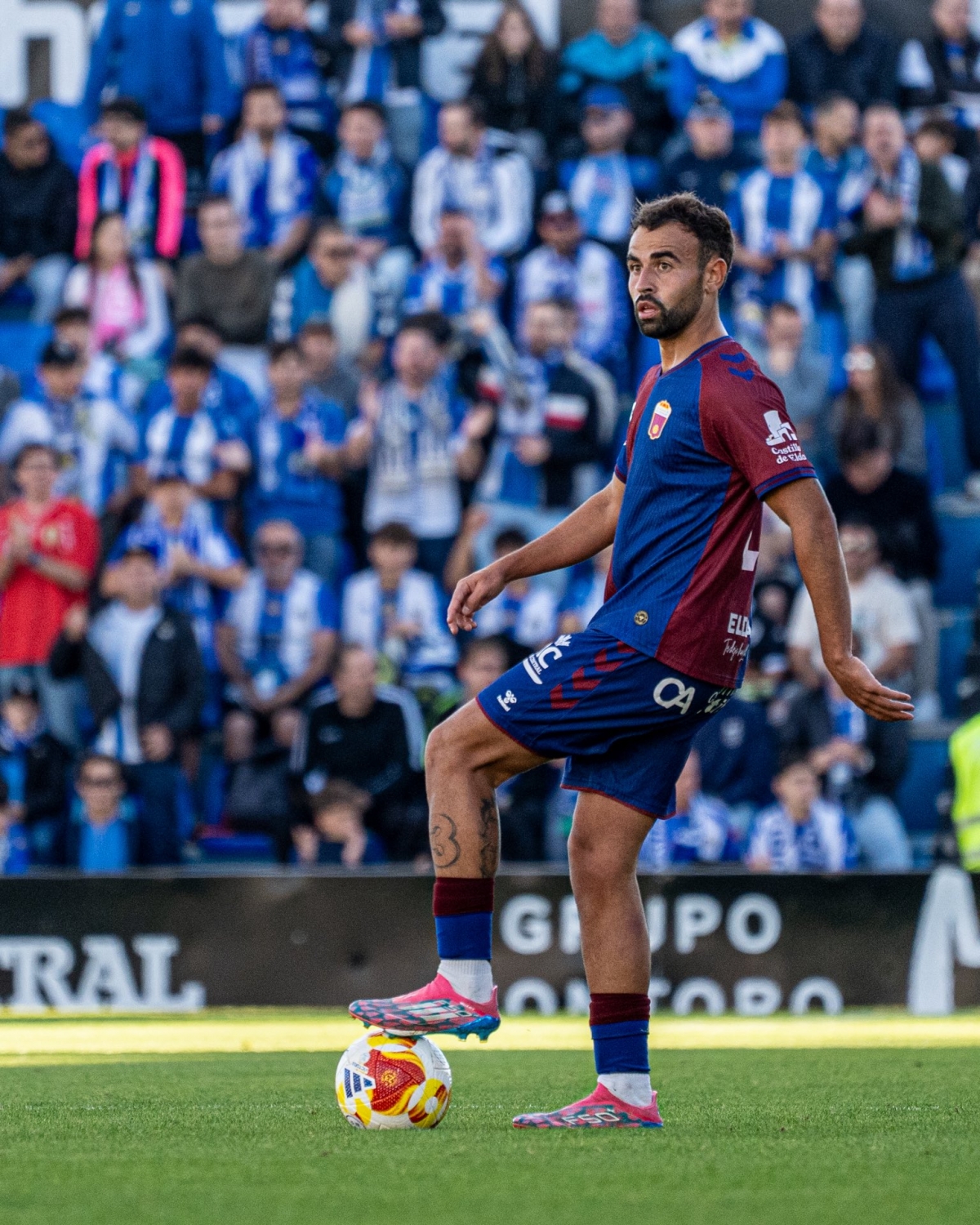 Jaime Vallejo antes de lesionarse 