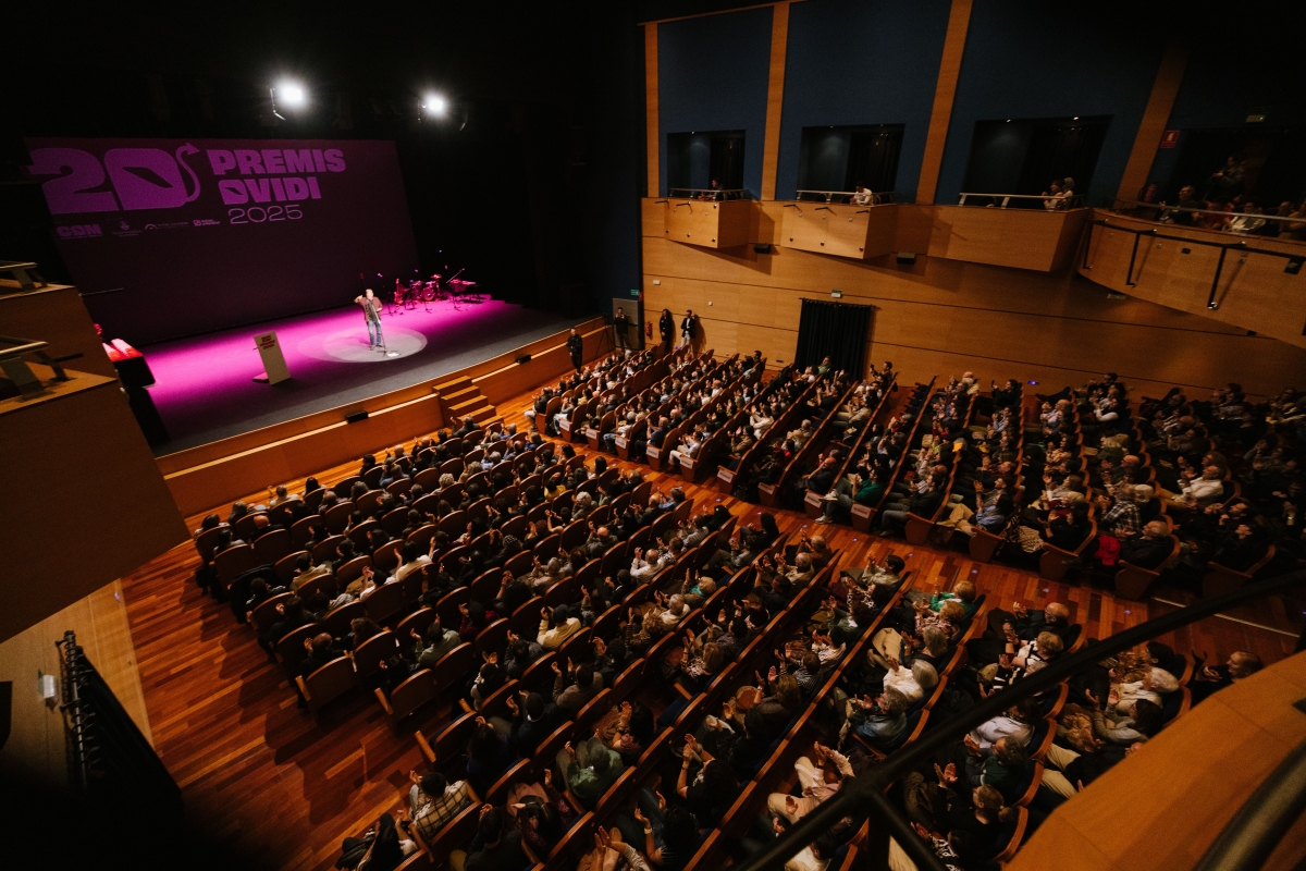 Abraham Rivas y La Maria destaquen en el palmarés dels XX Premis Ovidi