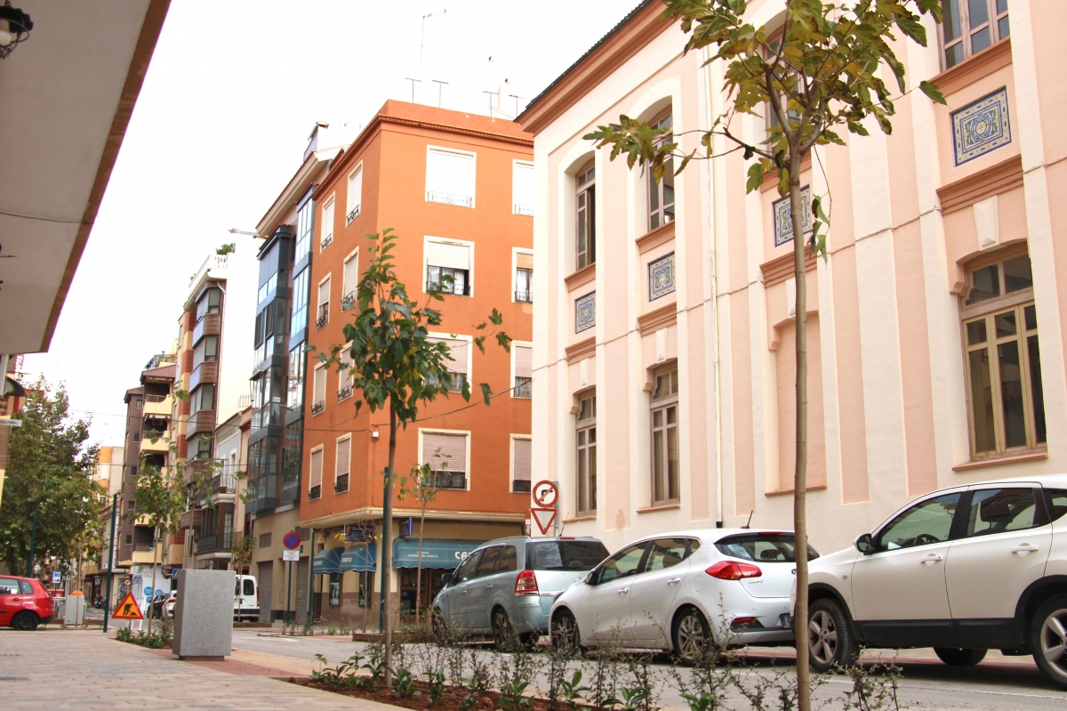 La ZBE de Castelló: el asfaltado de las calles del entorno del instituto Ribalta comenzará en diciembre