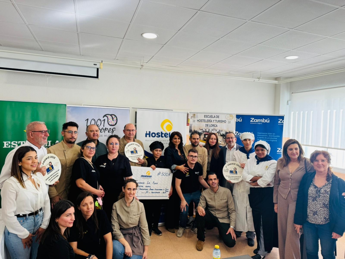 El restaurante La Peña gana con un arroz meloso las Jornadas Gastronómicas del Arroz de Calasparra y Chato Murciano en Lorca 