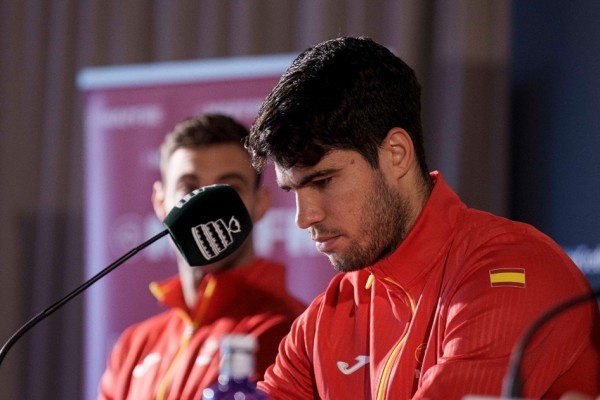  Alcaraz, baja en la Copa Davis, lleva un año sin jugar con España y habiendo sumado seis de ocho puntos