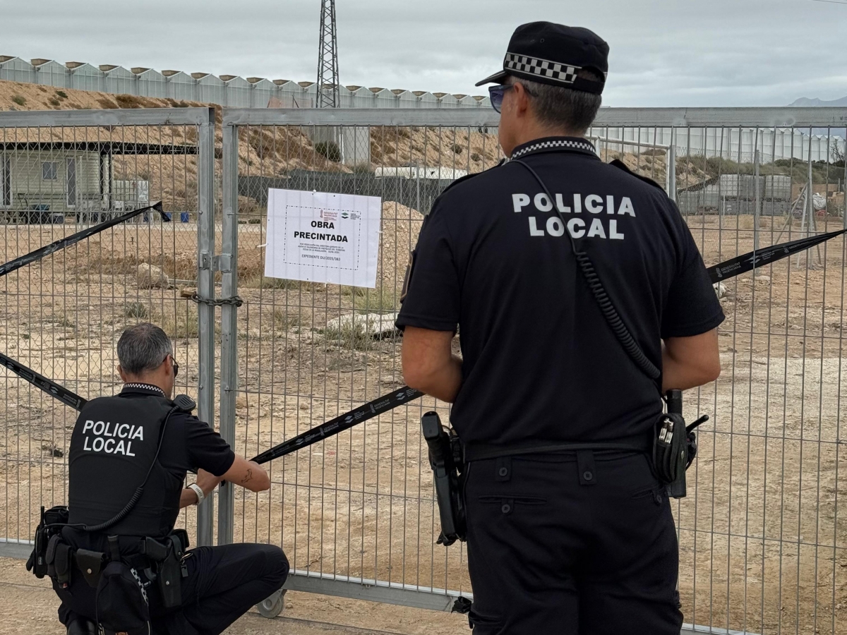 Investigan un solar agrícola en San Vicente por división irregular en 17 subparcelas