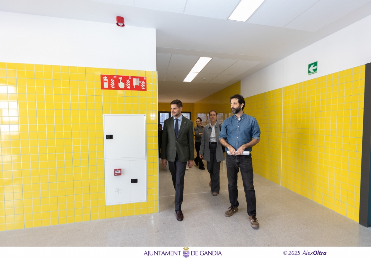 IES Ausiàs March de Gandia. - Foto: AJUNTAMENT DE GANDIA IES Ausiàs March de Gandia.