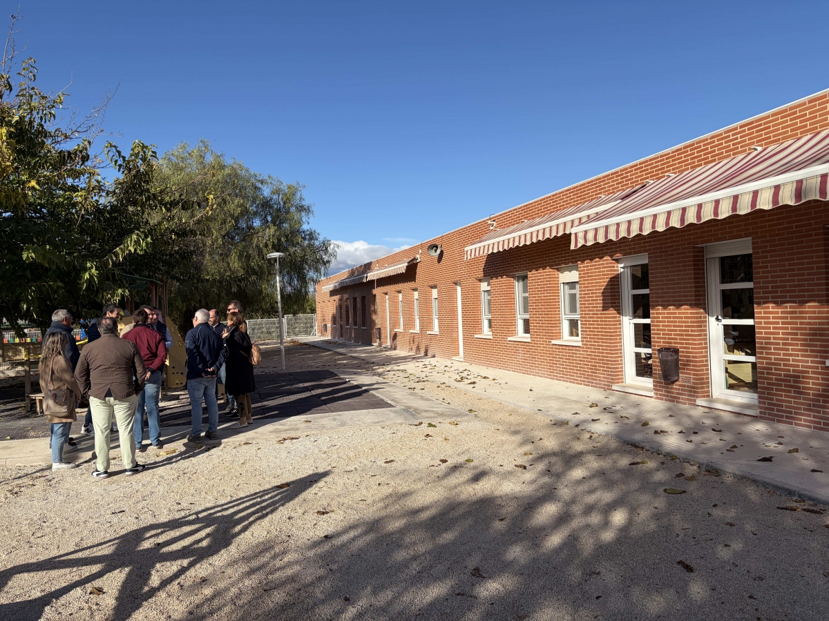 Finalizan las obras de refuerzo en el colegio Reina Sofía de Petrer tras una inversión de 312.000 euros