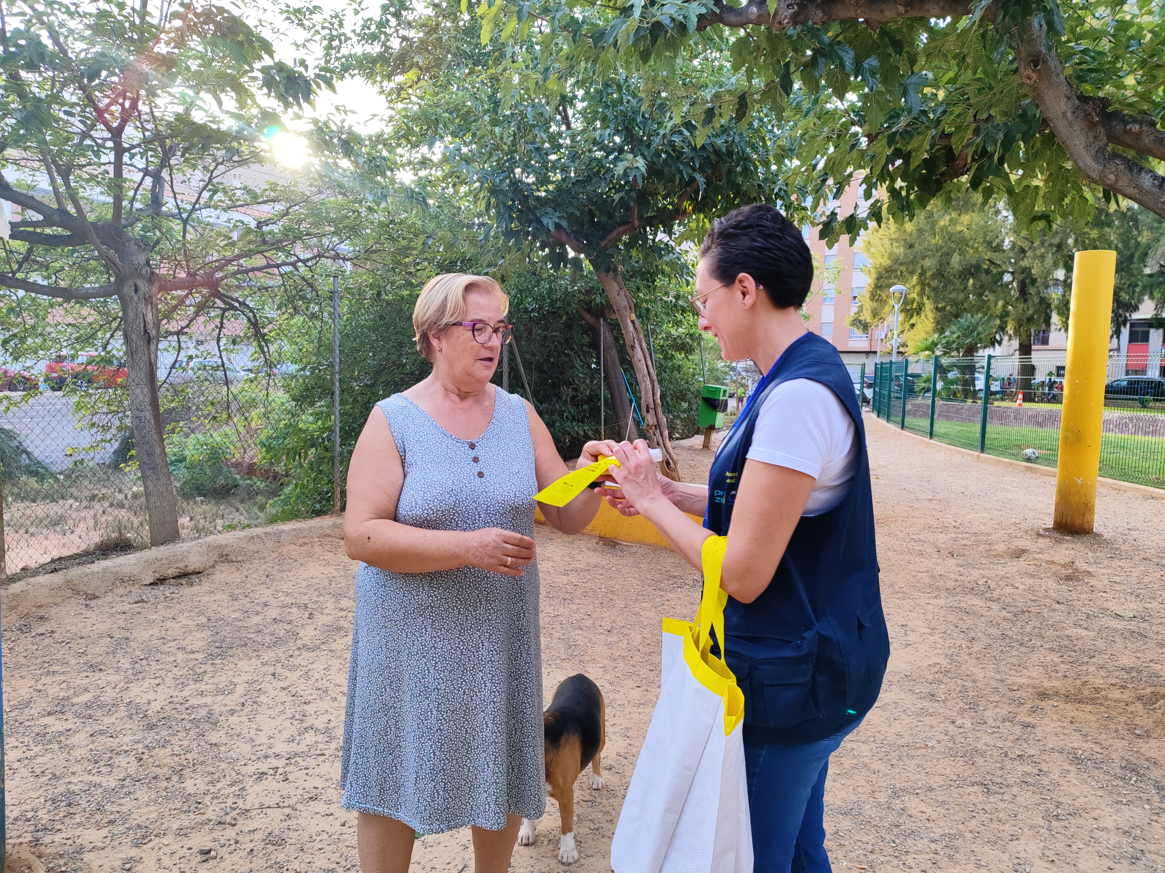 Vila-real presenta una campanya per a lluitar contra els excrements de gossos amb kits i sancions
