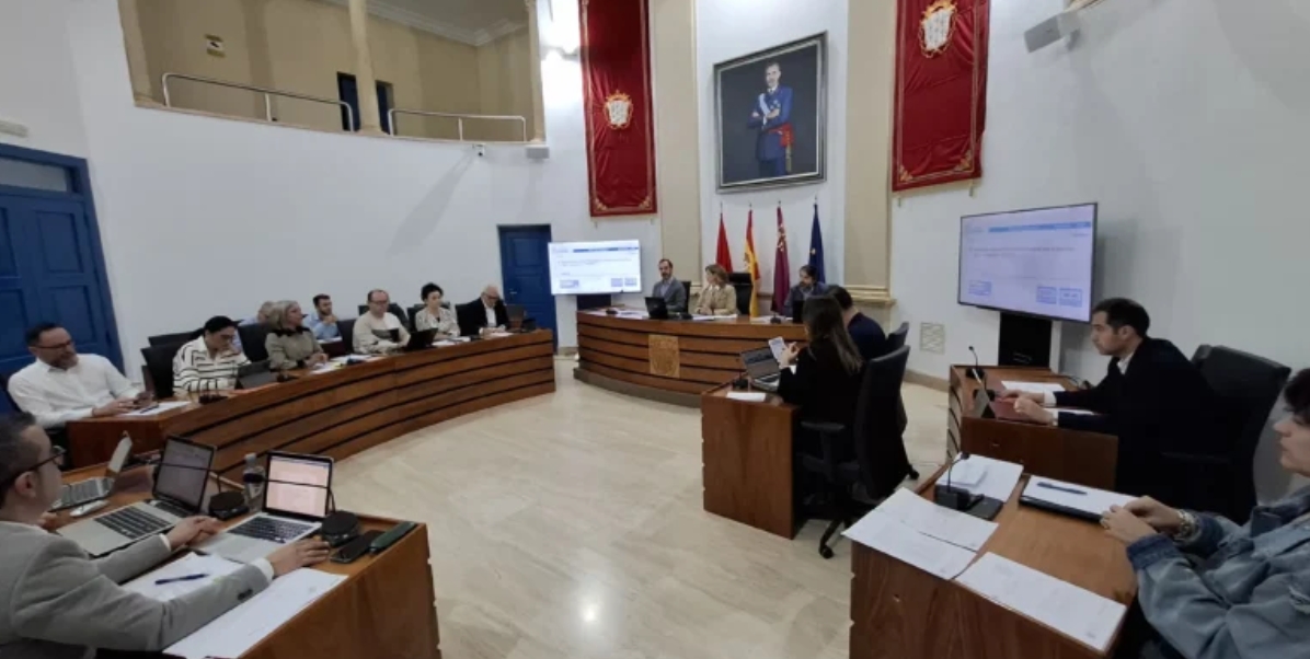 Pleno de Alcantarilla. - Foto: AYUNTAMIENTO DE ALCANTARILLA