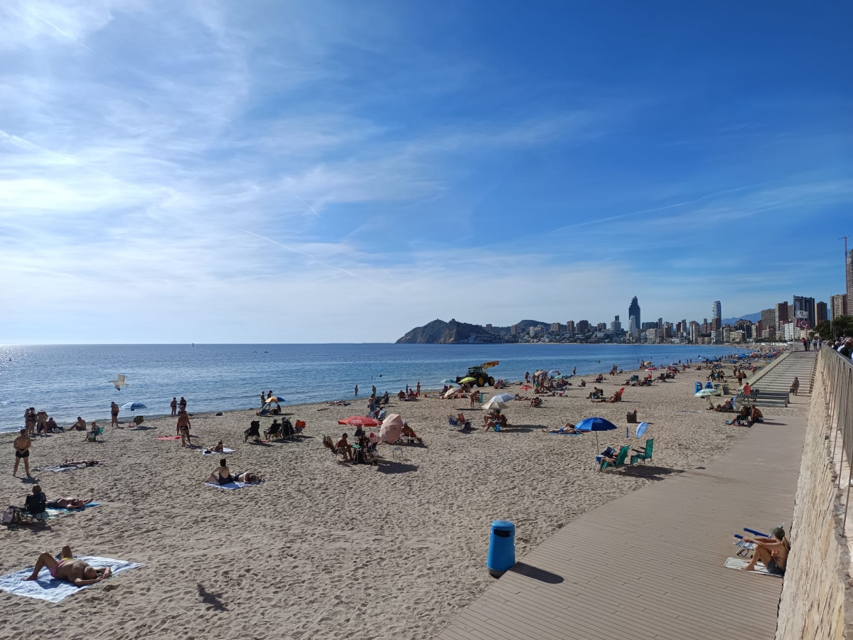 Sube la ocupación hotelera en Benidorm: llega al 83,3%, dos puntos más que hace un año 