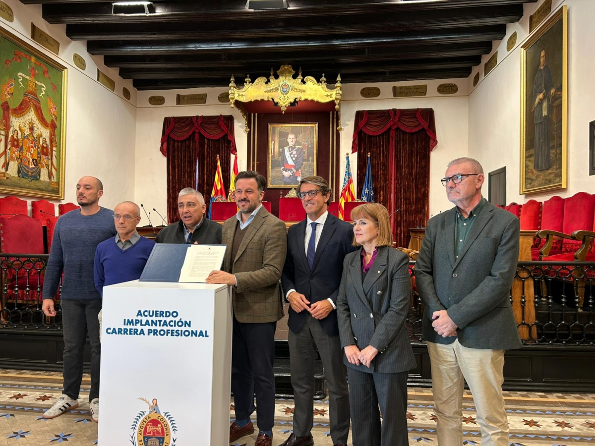 La carrera profesional de Elche será de 3,5 millones en 2026 y 10 hasta 2030; CCOO se 'baja' a última hora 