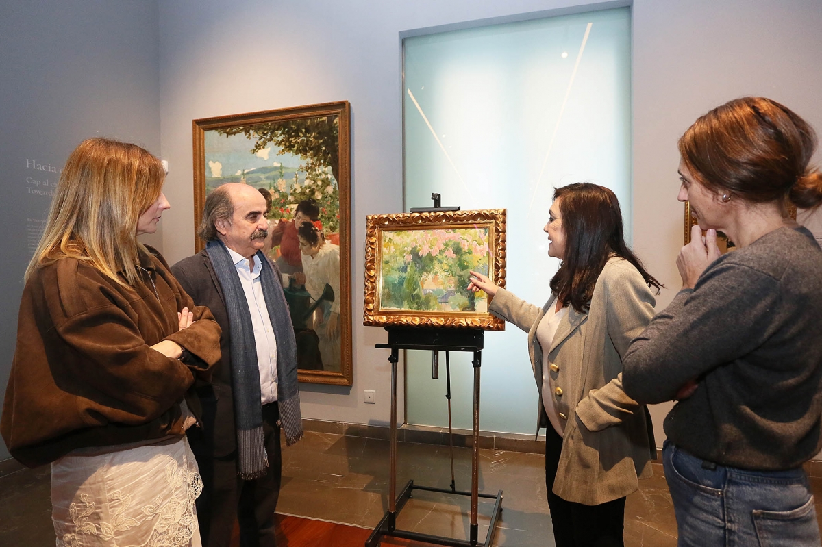 El Mubag suma a su exposición uno de los últimos jardines pintados por Sorolla