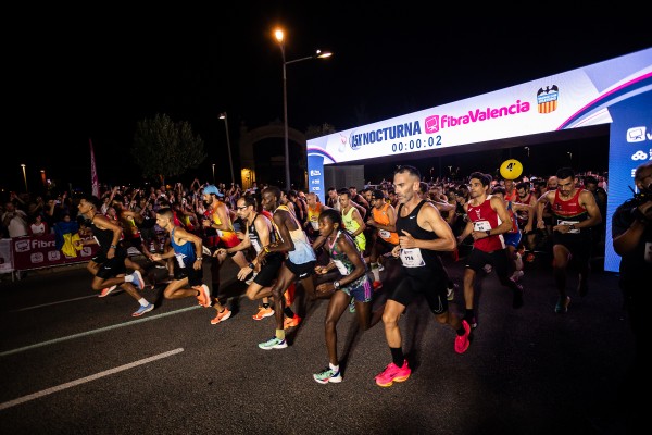 La 15K Nocturna FibraValencia camino de superar los 10.000 participantes