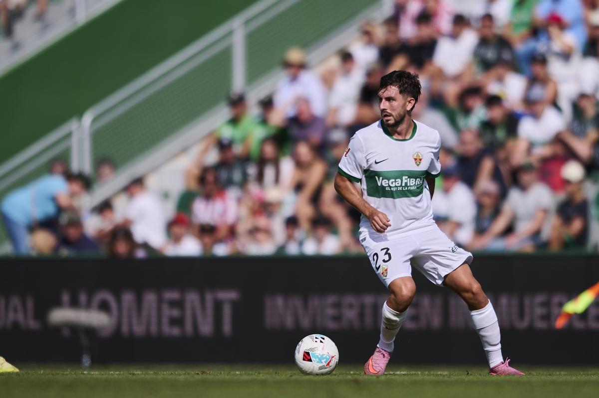 Chust en el encuentro frente a la Real Sociedad - Foto: EP Chust en el encuentro frente a la Real Sociedad