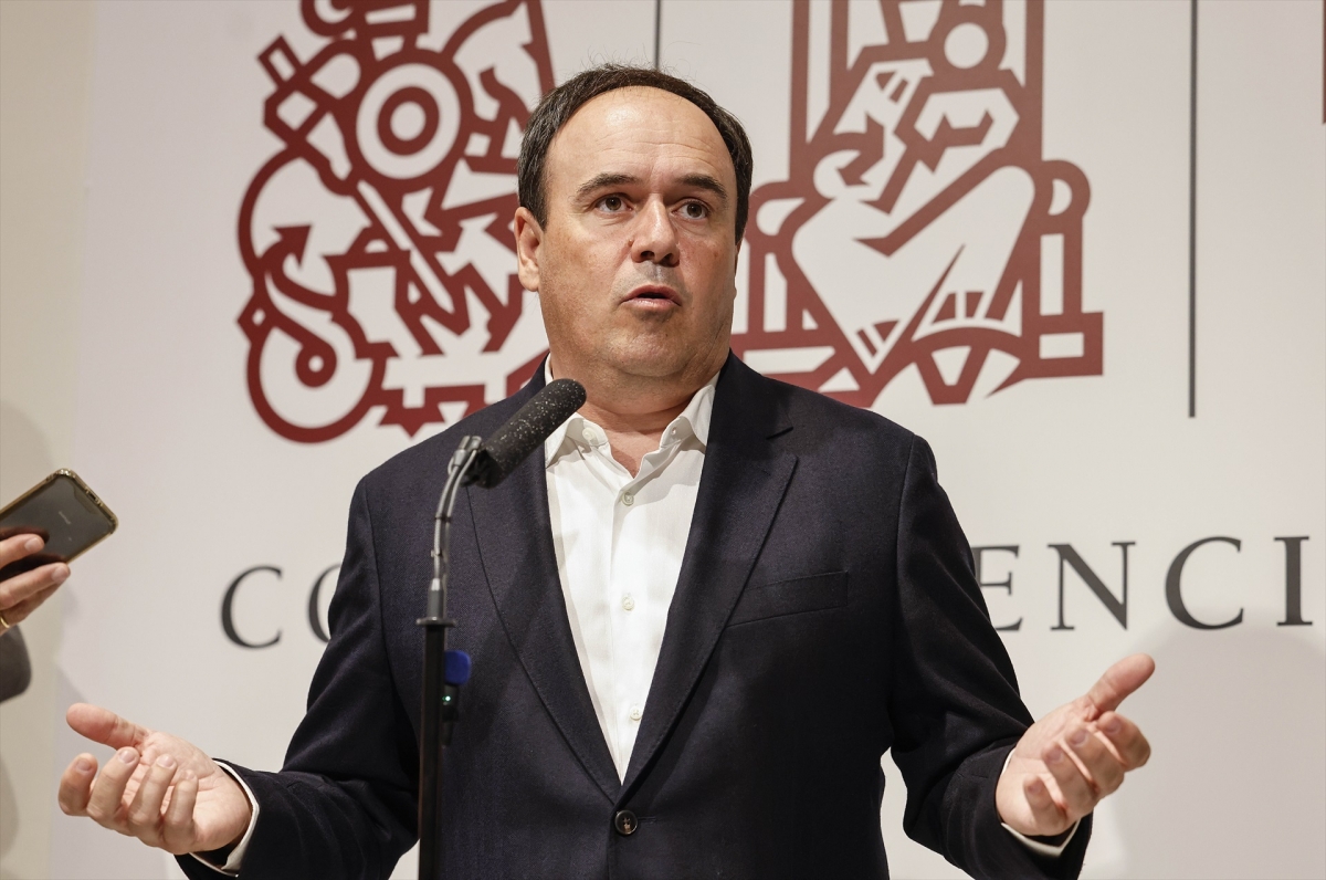 El síndic del PP en les Corts Valencianes y secretario general, Juanfran Pérez Llorca.