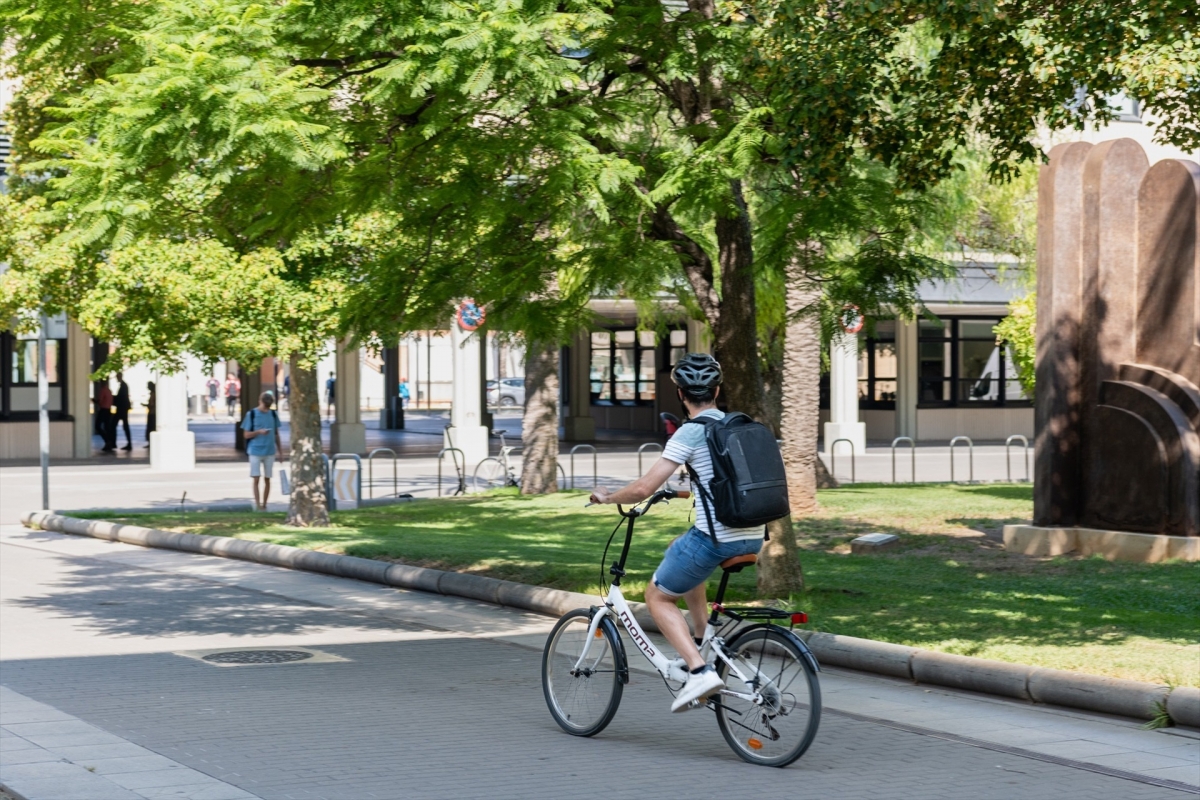La UPV reduce en un 21,9% las emisiones de CO2 por persona en un año