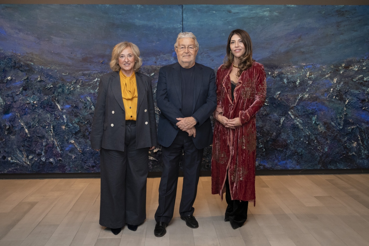 Alicia Ventura, Rafael Alcón y Cristina Babiloni.