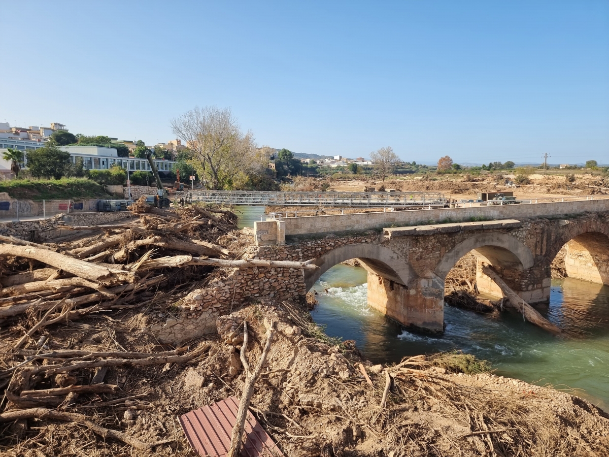 Construir en zonas inundables: Riba-roja exige mejor drenaje y elevar estructuras en todas las obras