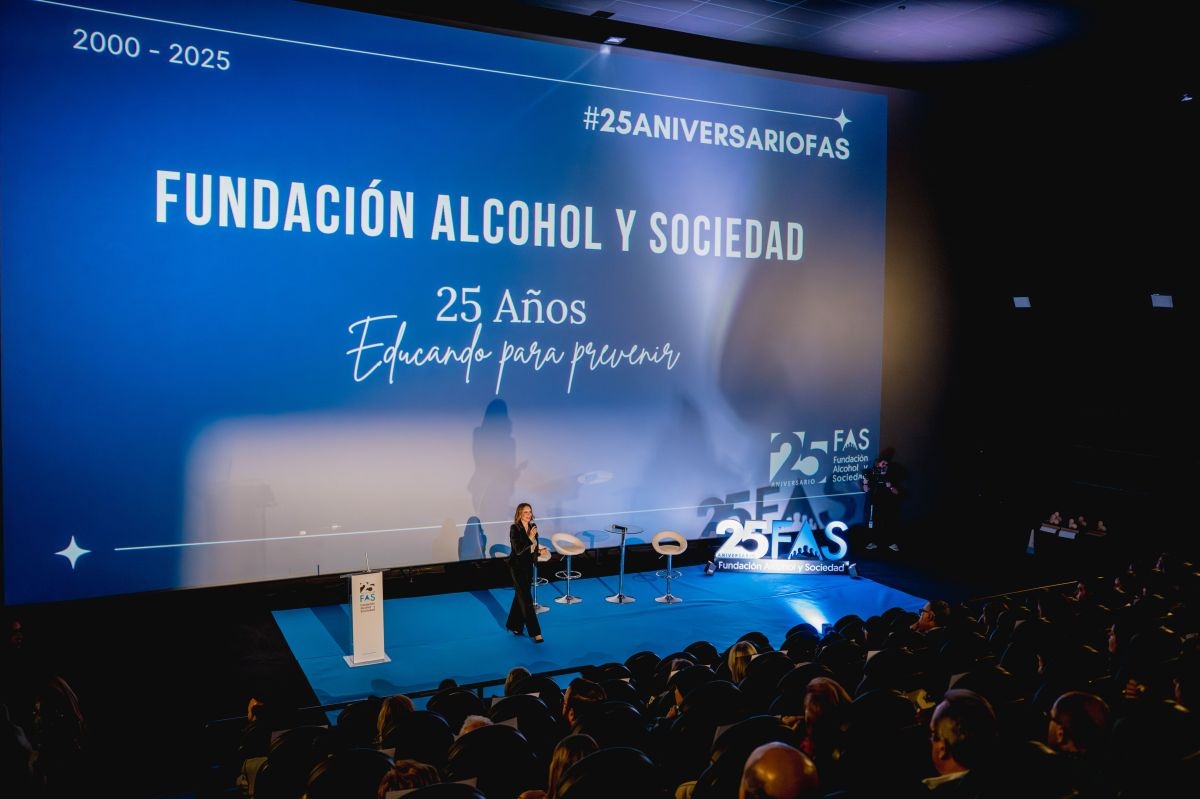 La Fundación Alcohol y Sociedad celebra su 25 aniversario reivindicando la educación como herramienta frente al consumo de alcohol en menores