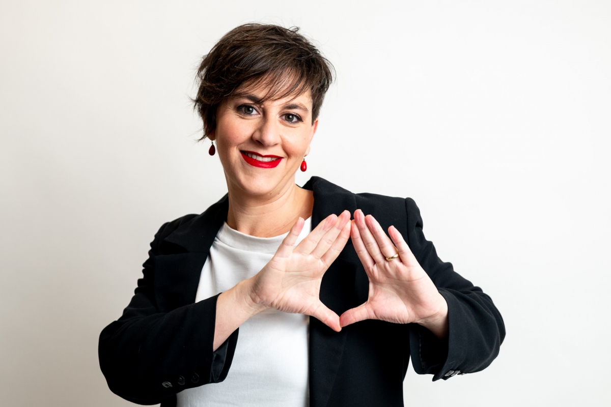 La educadora social castellonense Estela Buenaventura. - 