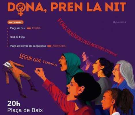 L’Assemblea 8M convoca una marxa nocturna contra la violència masclista i les desigualtats a Elx