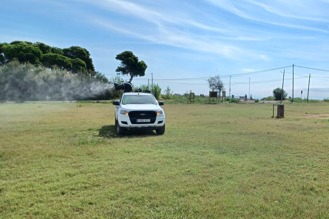 Burriana y la Diputación minimizan la presencia de mosquitos con acciones conjuntas en el municipio