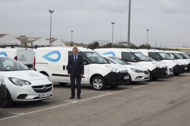 Grupo Aguas de Valencia apuesta por Opel Palma para la renovación de vehículos de empresa