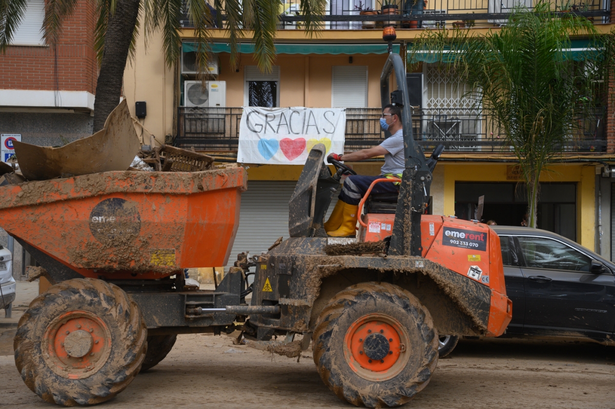 Albal días después de la Dana. - Foto: KIKE TABERNER