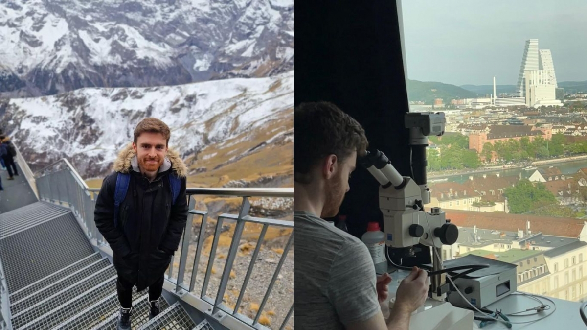 Andrés en Suiza. - Foto: VP Andrés en Suiza.