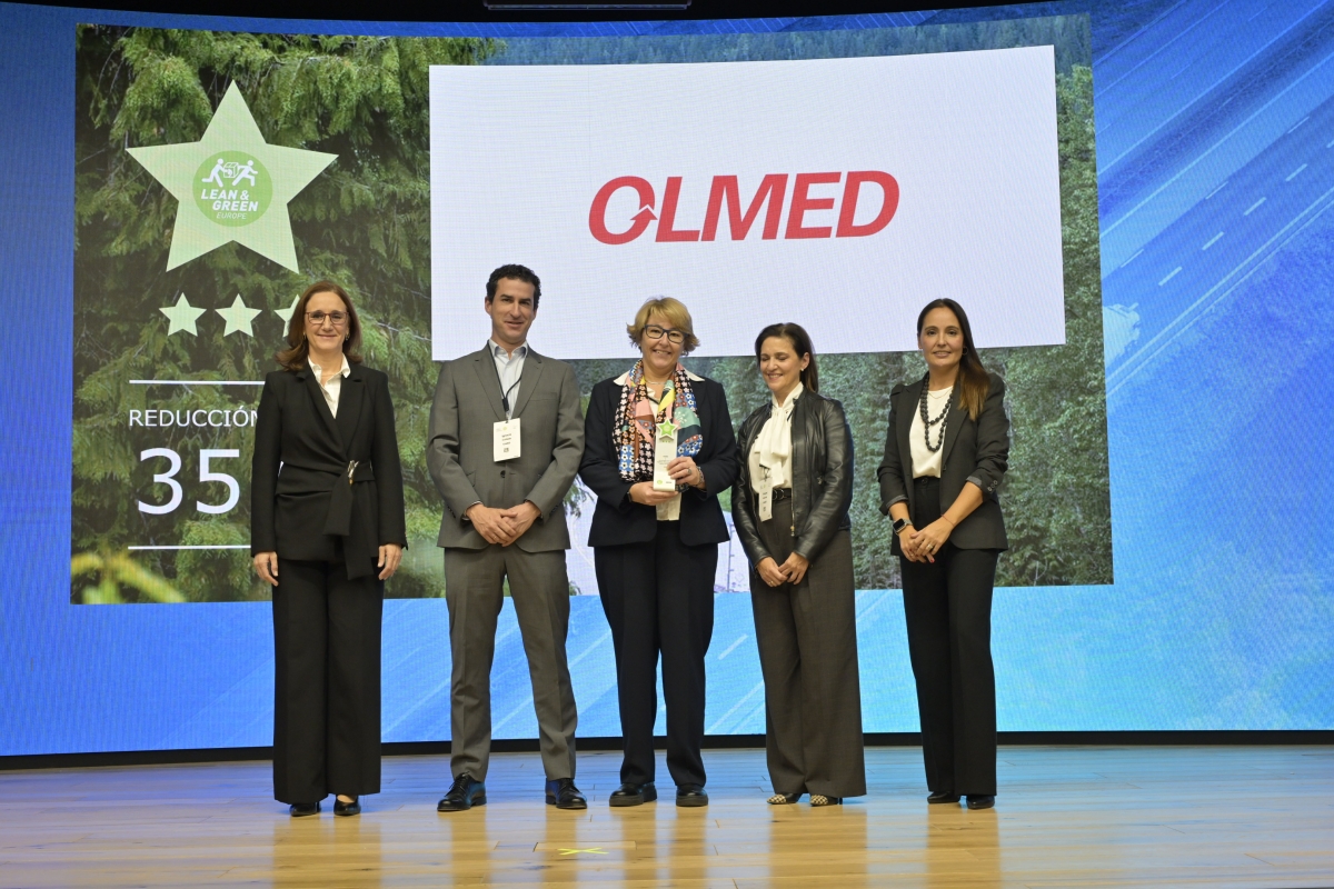 Olmed, primera empresa del sector farmacéutico con tres estrellas Lean & Green
