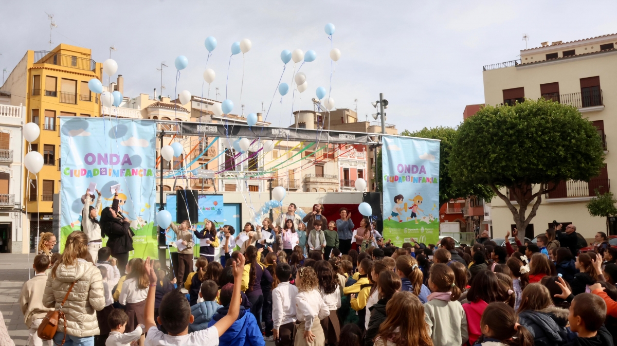 Onda reúne a 300 escolares en el Día de la Infancia y la Adolescencia para reforzar su bienestar