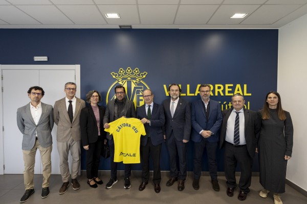 La CEU y el Villarreal crean una Cátedra para la investigación aplicada en salud, rendimiento y deporte adaptado