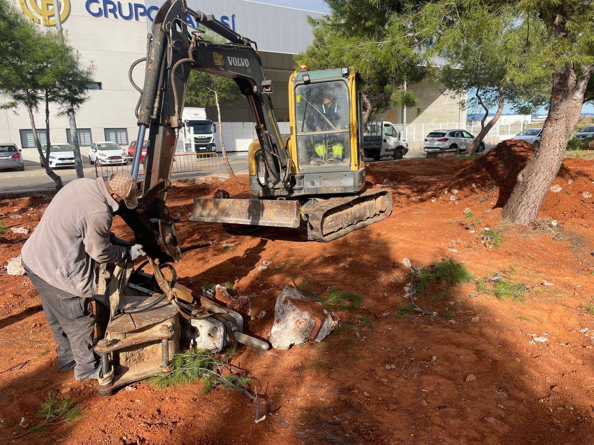 Betxí prepara el primer gimnasio al aire libre de Castellón: inicia las obras en el polígono Molí Llop