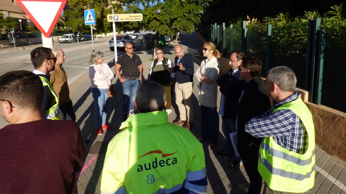 Benidorm inicia la construcción de tres rotondas en La Cala adjudicada a Audeca