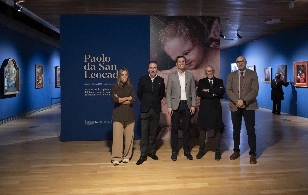 El Consorci de Museus presenta en Castelló una muestra con una obra inédita de Paolo de San Leocadio