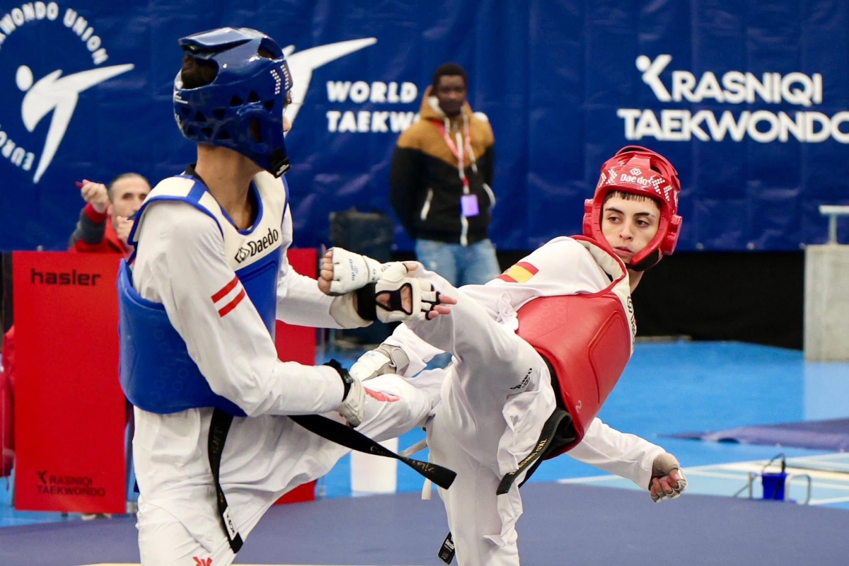 Triplete europeo para el taekwondo valenciano en Suiza