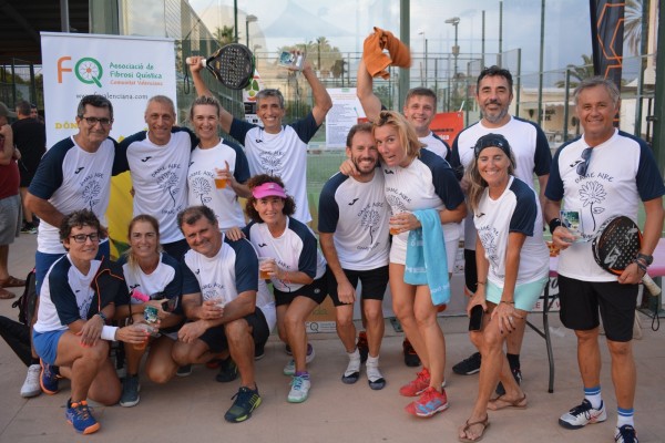 Solidaridad y deporte se unen en una jornada para ayudar a personas con fibrosis quística en el Grau 