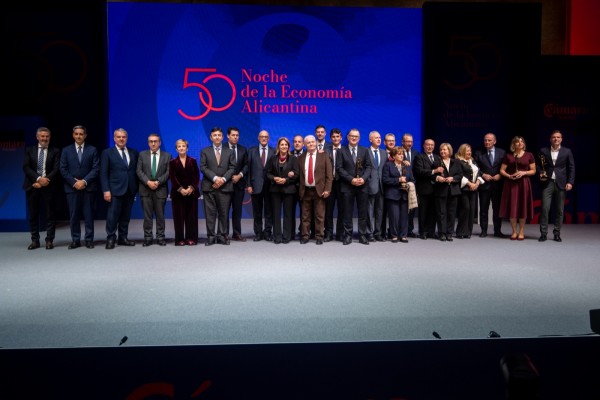 La 50 Noche de la Economía Alicantina, en imágenes