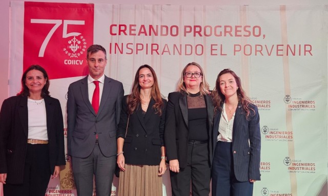 Hidraqua, reconocida por el Colegio de Ingenieros Industriales por su labor con la sostenibilidad