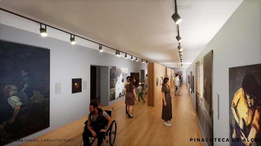 Segundo intento en la museografía de la Pinacoteca de Alcoy: un negociado para agilizar el proceso