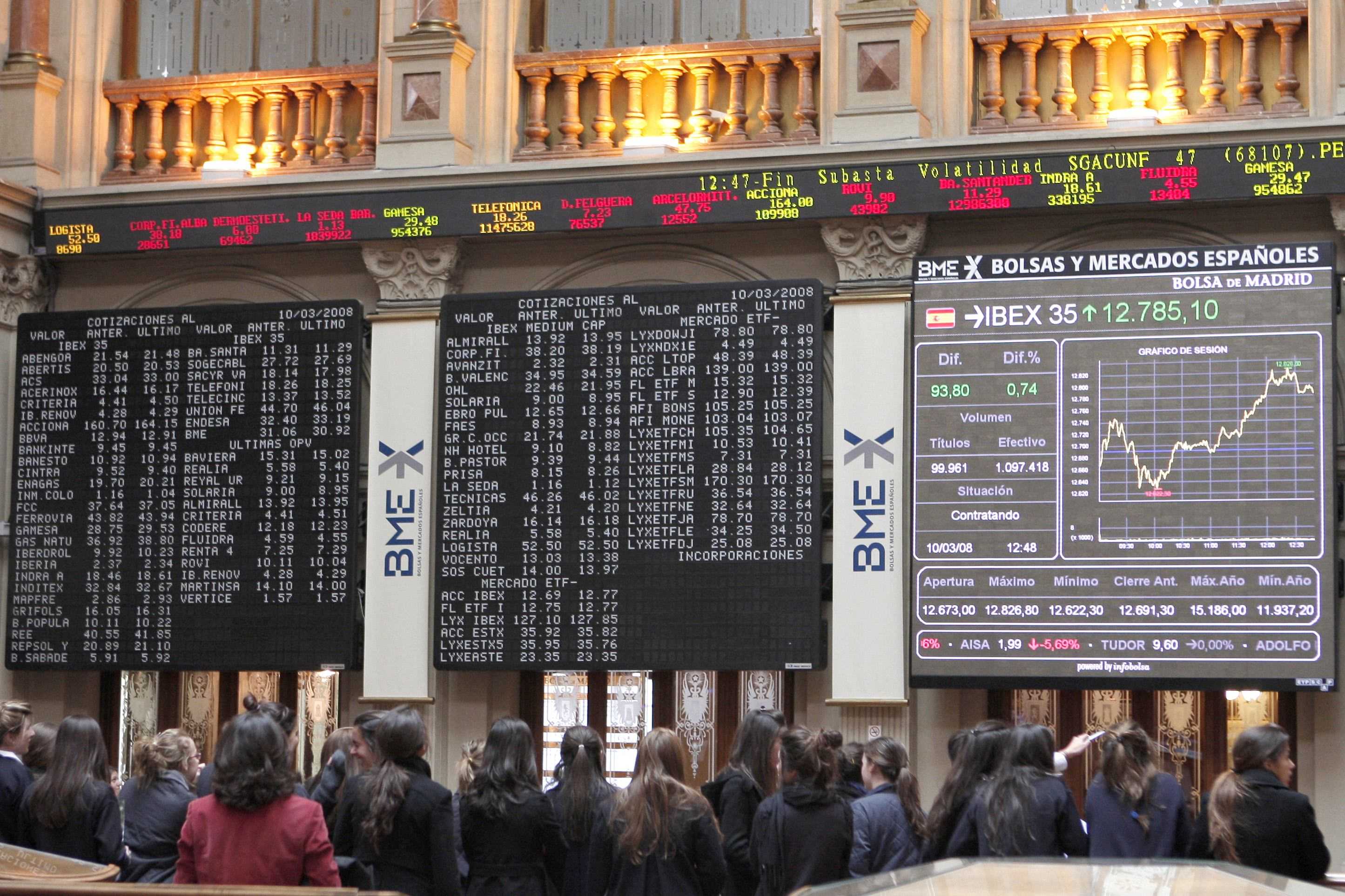 Y al séptimo día... el Ibex 35 volvió a subir (+0,11%)