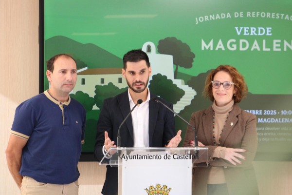 Castelló plantará un centenar de árboles en una jornada de reforestación en el paraje de la Magdalena