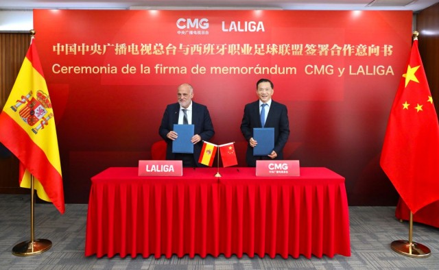 LALIGA visita China acompañando a la delegación española presidida por Pedro Sánchez para el encuentro del Consejo Asesor Empresarial Chino-Español
