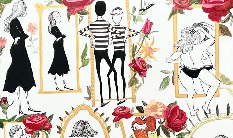 Marina Puche combina pintura y escultura para 