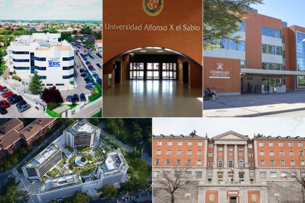 Las universidades Alfonso X el Sabio, Pontificia Comillas y CUNEF impulsan la diversificación y especialización de titulaciones en Madrid
