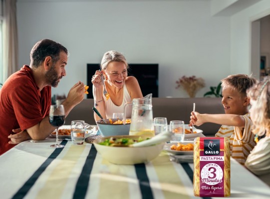 La pasta '3 Minutos' de Gallo aumenta un 9% sus ventas
