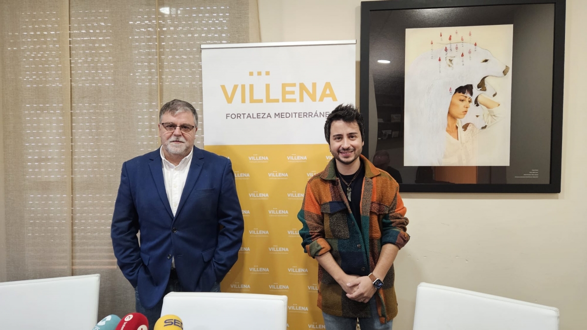 Villena nombra al artista Víctor Lucas pregonero de la Navidad 2025