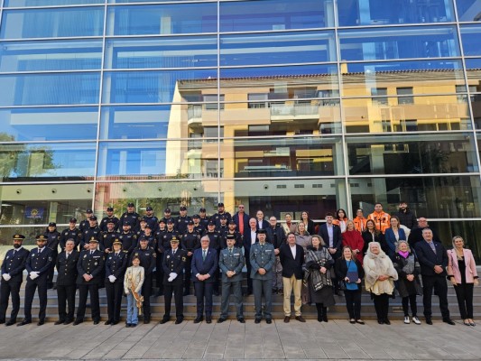Oropesa reconoce a sus agentes de la Policía Local con un acto institucional por San Miguel Arcángel