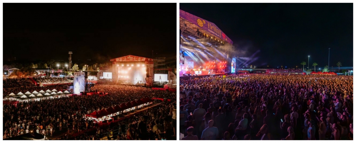 Escenarios del Low Cost y de Brilla Torrevieja.